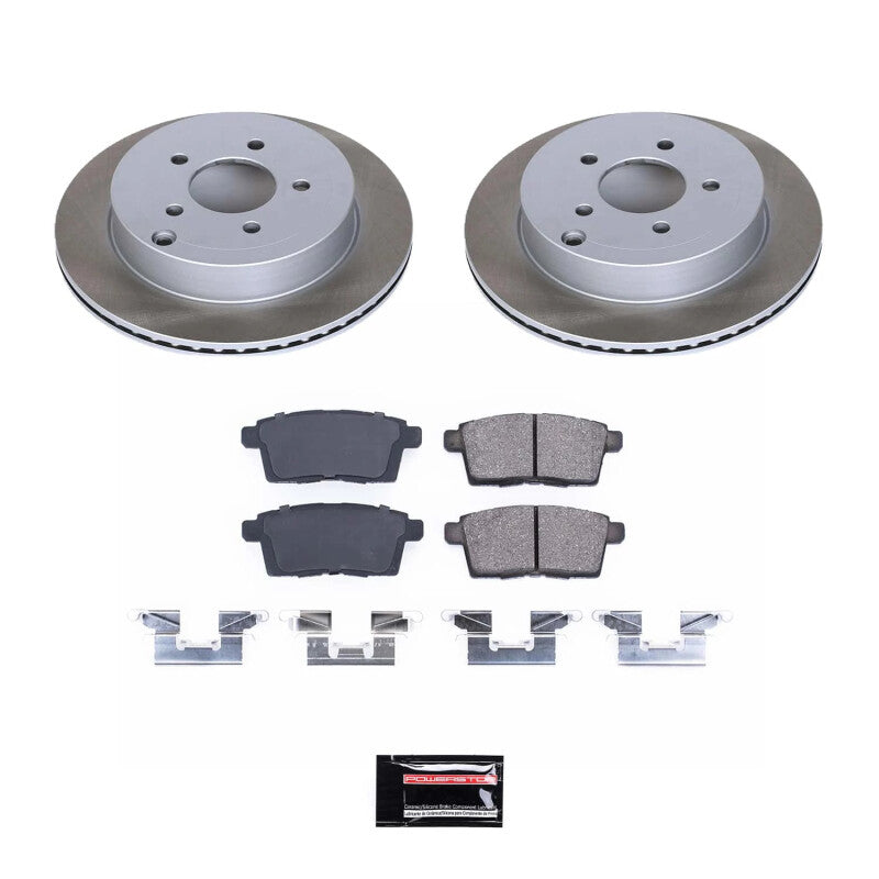 PowerStop Power Stop 07-10 Lincoln MKX Rear Semi-Coated Rotor Kit SC3060 SC3060 Photo - Primary