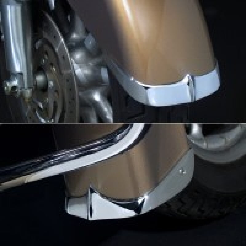 National Cycle 04-13 Harley Davidson FLHX/ FLTR/FLTRU/FLTRX/FLHRS Front Fender Tips 2pc N7046 N7046 User 1