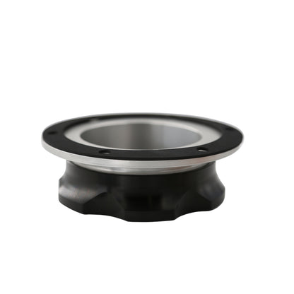 Aeromotive Fillcap - Screw-On - 3in - Flanged - 6-Bolt - Black 18730 18730 Photo - Close Up