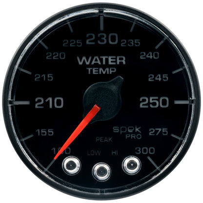 Autometer Spek-Pro - Nascar 2-1/16in Water Temp 100- 300F Bfb Ecu P546328-N2 P546328-N2 User 2
