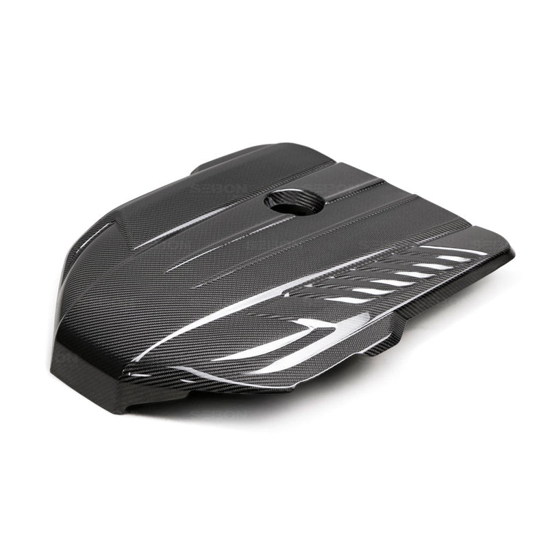 Seibon 2020+ Toyota Supra (A90) Carbon Fiber Engine Cover EC20TYSUP EC20TYSUP Photo - Primary