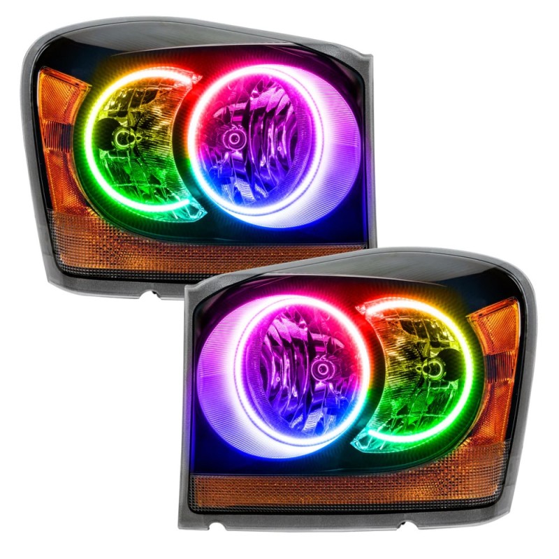 ORACLE Lighting Oracle 04-06 Dodge Durango SMD HL - Black - ColorSHIFT w/ BC1 Controller 7107-335