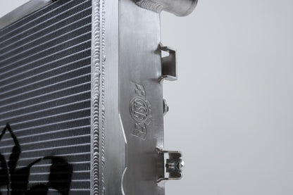 CSF 84-88 Mercedes-Benz W201 190E 2.3L - 16 w/ A/C High Performance Aluminum Radiator 7220 7220 Photo - Close Up