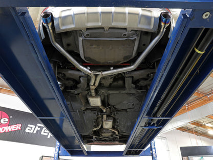afe MACH Force-Xp 13-16 Audi Allroad L4 SS Cat-Back Exhaust w/Black Tips 49-36438-B 49-36438-B Photo - Mounted