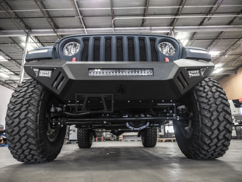 Road Armor 18-20 Jeep Wrangler JL SPARTAN Front Bumper - Tex Blk 5183XF0B 5183XF0B Photo - Primary