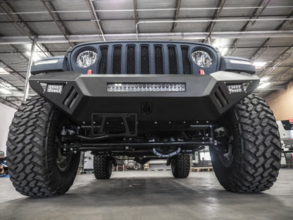 Road Armor 18-20 Jeep Wrangler JL SPARTAN Front Bumper - Tex Blk 5183XF0B 5183XF0B Photo - Primary