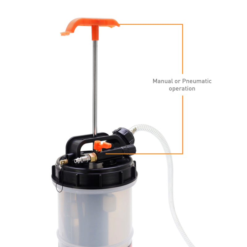 Mishimoto Fluid Extractor Manual and Pneumatic - 9.5L MMTL-FEX-MP95 MMTL-FEX-MP95 User 1