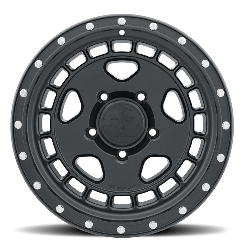 fifteen52 Turbomac Hd Asphalt Black (Satin Black/Steel Hardware) Wheel 17x8.5 0 5x127 THDAB-178557-00 Photo - Primary