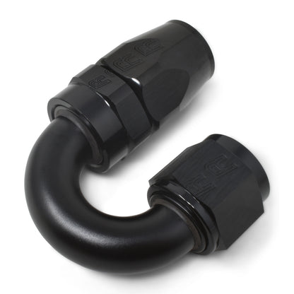 Russell Performance -12 AN Black 180 Degree Full Flow Swivel Hose End 613535 613535 Photo - out of package