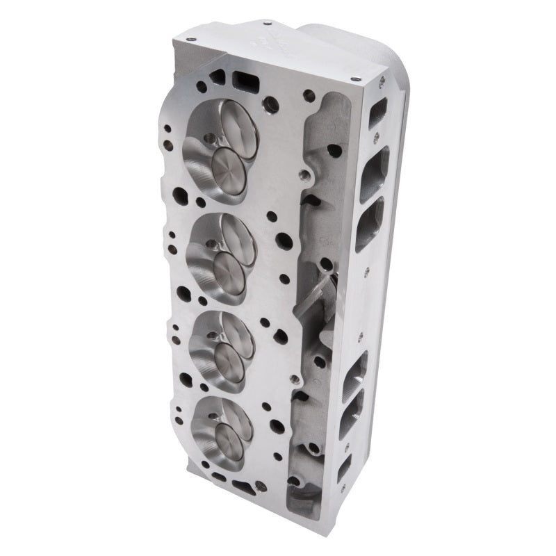 Edelbrock Cyl Head Bbc Victor Jr 24 Deg Rect Port 300cc 106cc Combustion Chamber 77485 Photo - Unmounted