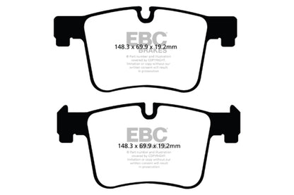 EBC Disc Brake Pad Set DP62105 Photo - Primary