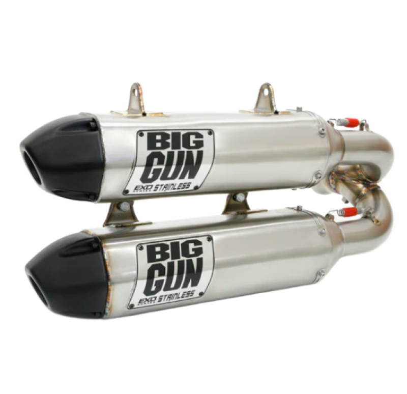 Big Gun 2014 Polaris RZR XP 1000/RZR XP 4 1000 EXO Stainless Dual Slip On Exhaust 14-7952