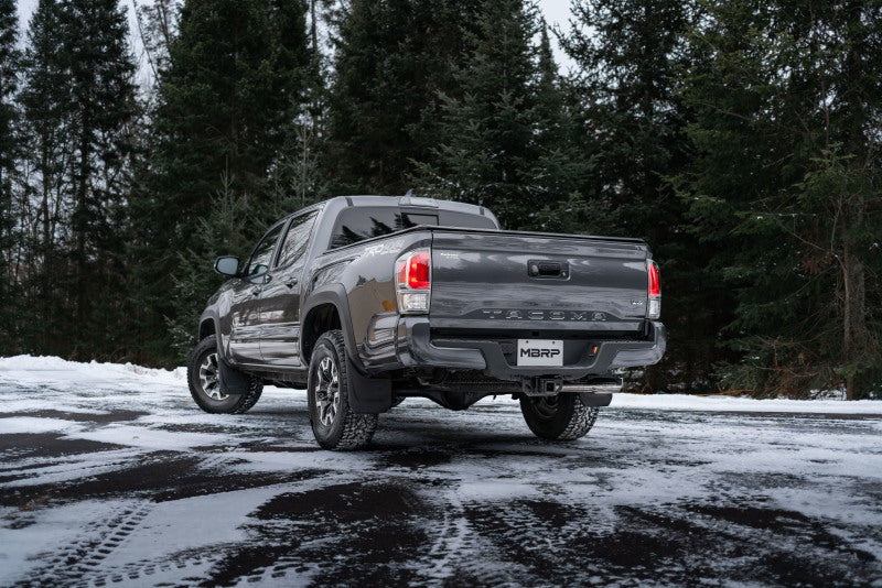 MBRP 2016 Toyota Tacoma 3.5L Cat Back Single Side Exit Aluminized Exhaust S5338AL Photo - lifestyle view