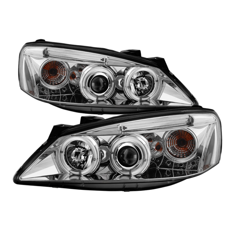 Spyder Pontiac G6 2/4DR 05-08 Projector Headlights LED Halo LED Chrm PRO-YD-PG605-HL-C 5011602 5011602 Photo - Primary