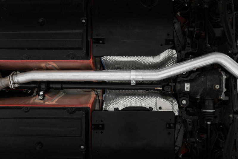 MBRP 12-22 BRZ 17-22 GR86 13-16  FR-S Aluminized Steel 3in Cat-Back-Single Rear Exit S4806AL S4806AL Photo - Mounted