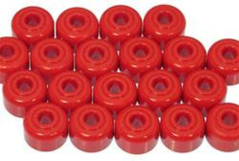 Prothane Universal Shock Mount / End Link 5/8 ID SM 1/2 Hour Glass - Red 19-1818 19-1818 User 1