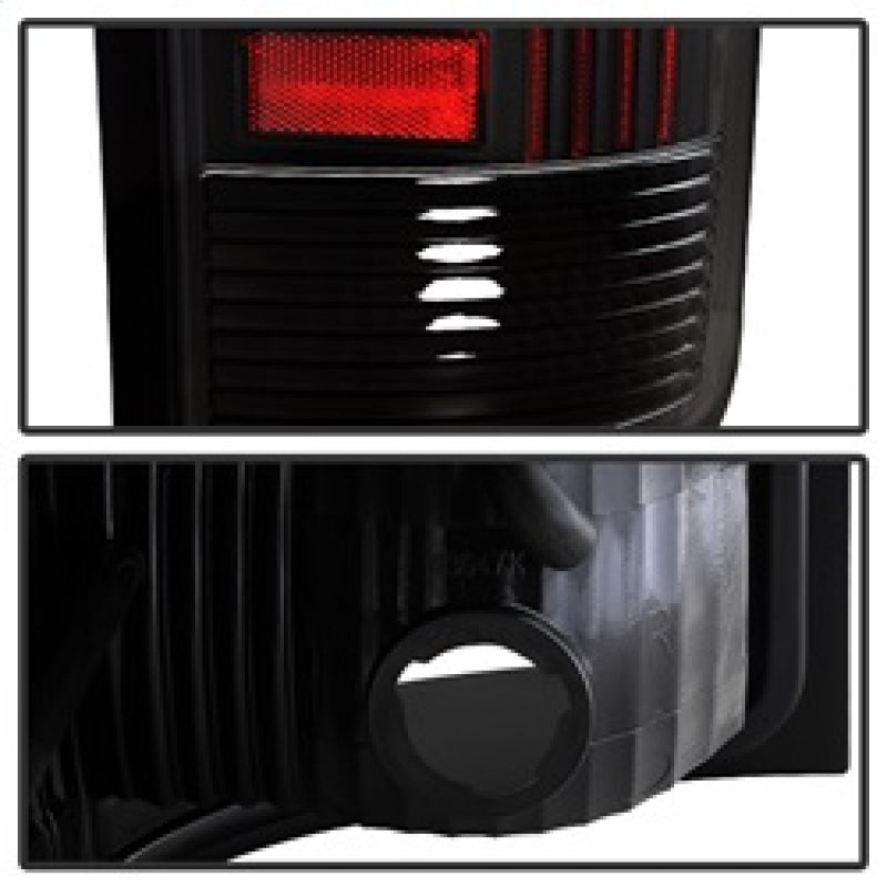 SPYDER Xtune GMC Sierra 07-13 LED Tail Lights Black ALT-ON-GS07-G2-LED-BK 5081551 5081551 Photo - Unmounted