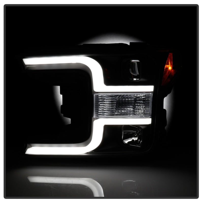 Spyder 18-19 Ford F-150 Projector Headlights - Halogen Model Only - Black PRO-YD-FF15018-LB-BK 5086624 5086624 Photo - Unmounted
