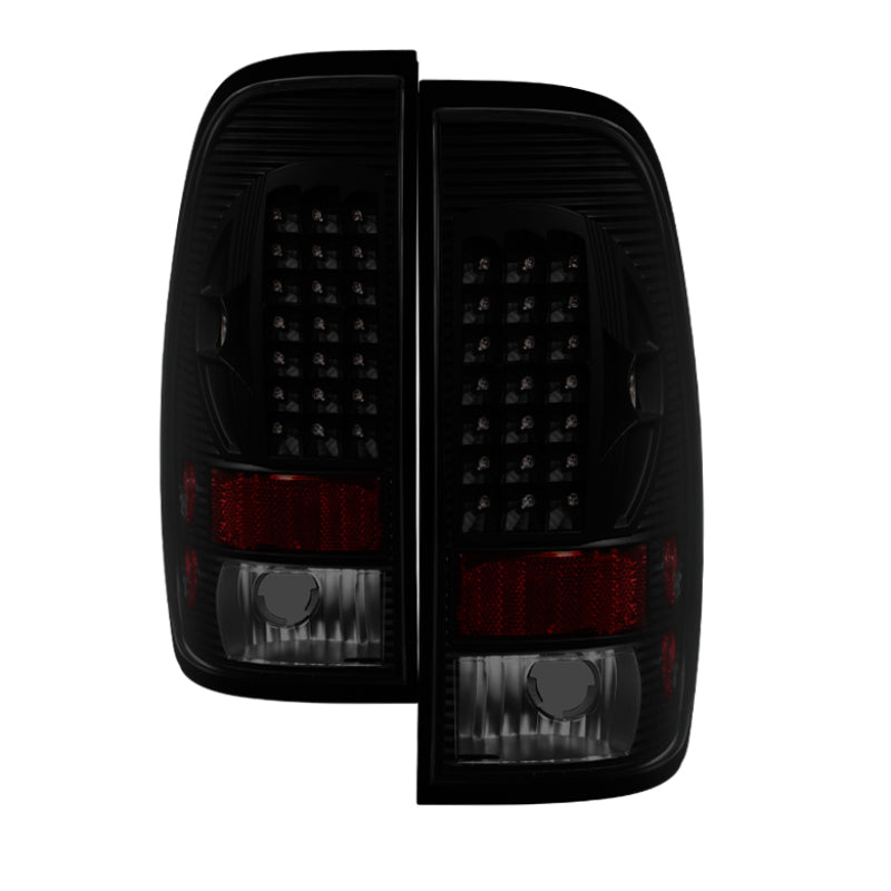 SPYDER Xtune Ford F250/350/450/550 Super Duty 99-07 LED Tail Lights Black Smoke ALT-ON-FF15097-LED-BSM 5081179 5081179 Photo - Primary
