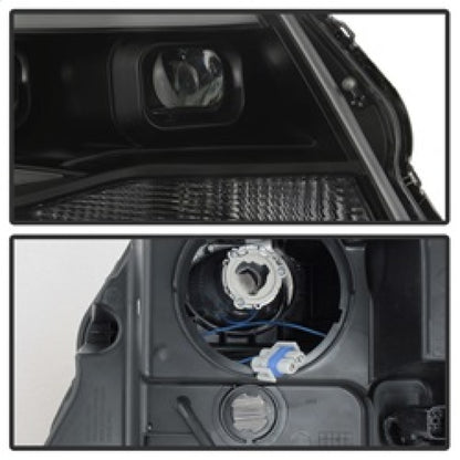 SPYDER xTune Chevy Colorado 15-17 HalogenOnly Projector Headlights - Black Smoked PRO-JH-CCO04-LBDRL-BSM 9039300 9039300 Photo - Unmounted