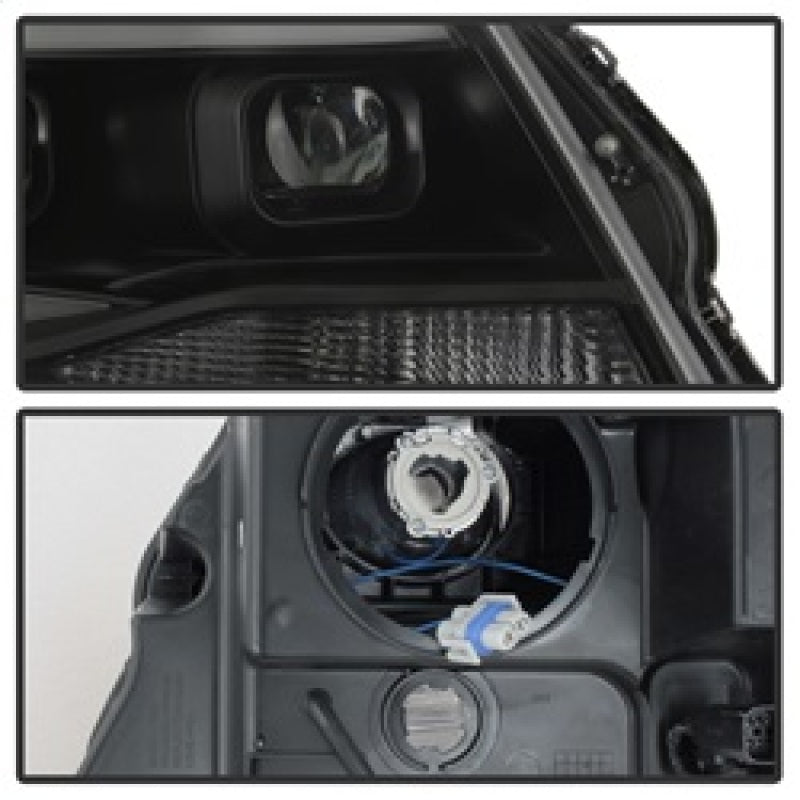 SPYDER xTune Chevy Colorado 15-17 HalogenOnly Projector Headlights - Black Smoked PRO-JH-CCO04-LBDRL-BSM 9039300 9039300 Photo - Unmounted