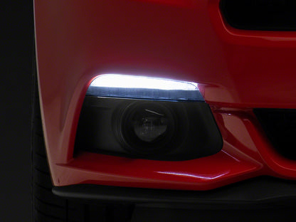 Raxiom 15-17 Ford Mustang GT EcoBoost Axial Series LED Parking / Turn Signal Lamps- Clear 431425