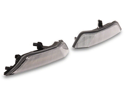 Raxiom 15-17 Ford Mustang GT EcoBoost Axial Series LED Parking / Turn Signal Lamps- Clear 431425