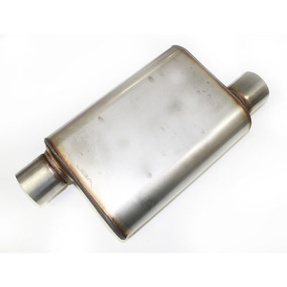 JBA Universal Chambered Style 304SS Muffler 13x9.75x4in 3in Inlet Diameter Offset/Offset 40-301300 40-301300 Photo - Primary
