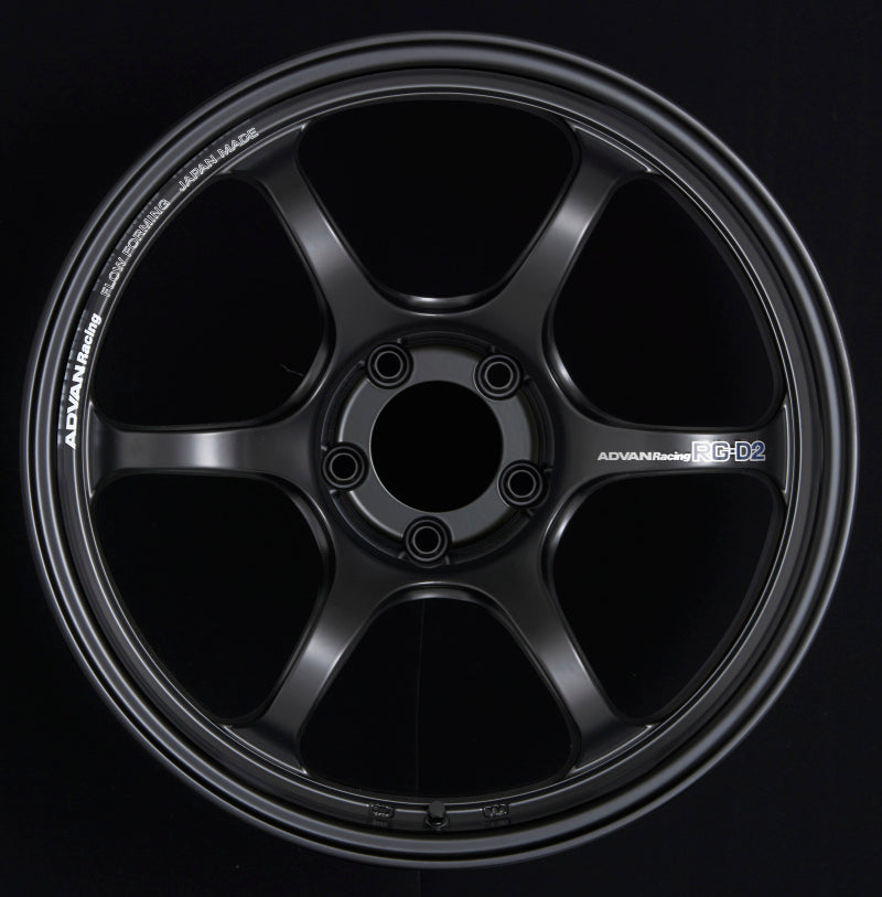 Advan RG-D2 17x8.5 +50 5-114.3 Semi Gloss Black Wheel YAT7H50ESB YAT7H50ESB Photo - Primary