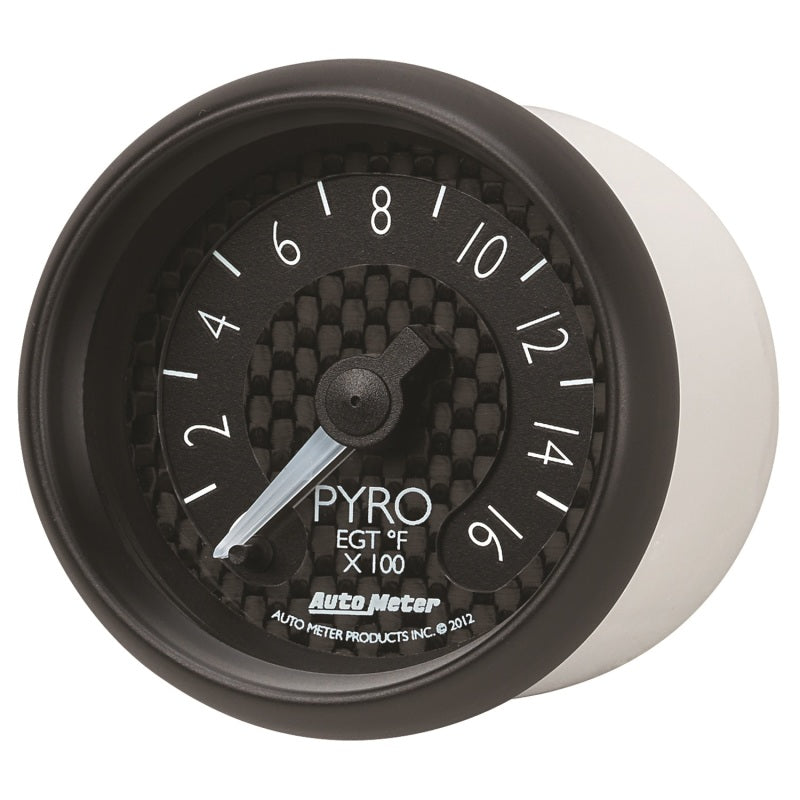 Autometer Gauge, Pyrometer (EGT), 2 1/16", 1600 deg. F, Digital Stepper Motor 8044 User 2