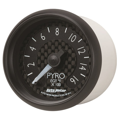 Autometer Gauge, Pyrometer (EGT), 2 1/16", 1600 deg. F, Digital Stepper Motor 8044 User 2