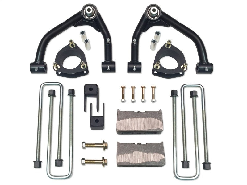 Tuff Country 07-18 Silverado 15 2wd 4in Uni-Ball Lift Kt (Alum/Stmp 2 Pc Stl Up Cntrl Arm No Shocks) 14167 14167 Photo - Primary