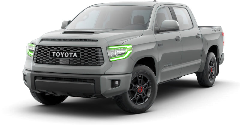 ORACLE Lighting Oracle 18-21 Toyota Tundra Dynamic ColorSHIFT Headlight DRL Upgrade Kit 1461-332 1461-332 Photo - Mounted
