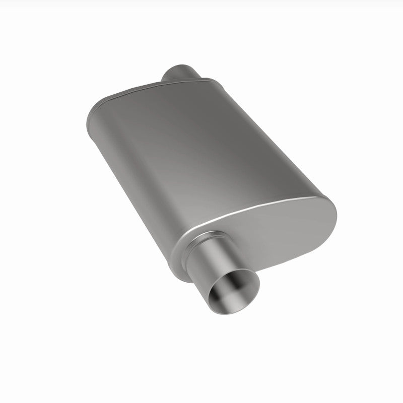MagnaFlow 4" X 9" Oval Offset/Offset XL Multi-Chamber Performance Muffler 13236 360 Degree Image Set
