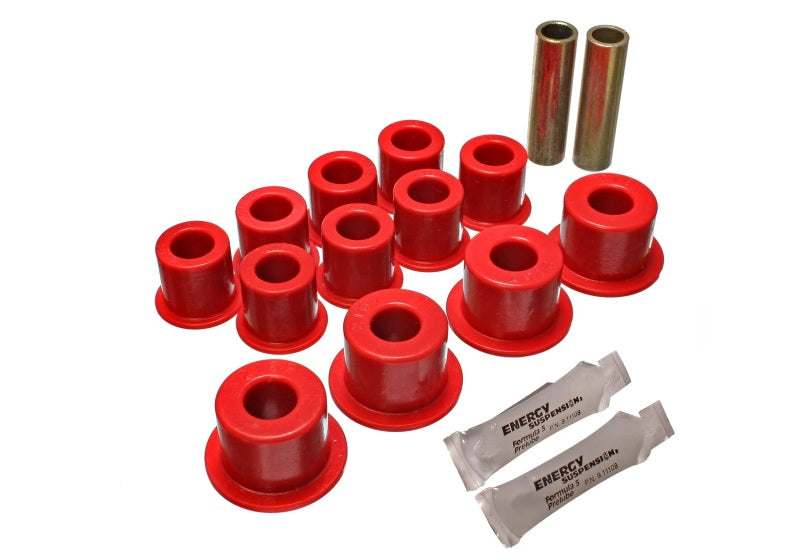 Energy Suspension Leaf Spring Bushing Set Red Isuzu Trooper All 1987-1993 14.2102R Photo - Primary