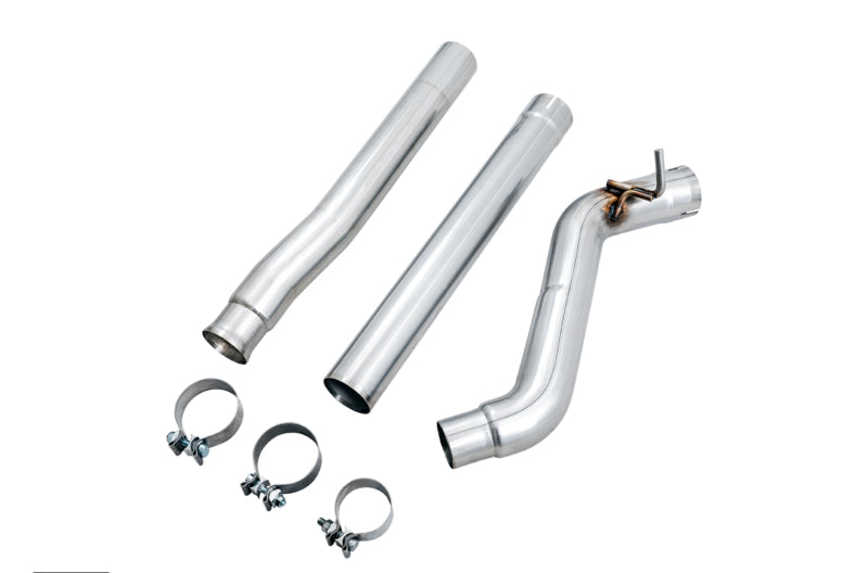 AWE Tuning 2018+ Jeep Wrangler JL/JLU 2.0T Non-Resonated Mid Pipe 3020-11003 3020-11003 Photo - out of package