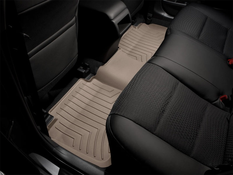 WeatherTech WT FloorLiner - Front - Tan Floor Mats Floor Mats - Rubber main image