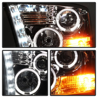 Spyder Dodge Ram 1500 09-14 10-14 Projector Headlights Halogen- LED Halo LED - Chrm PRO-YD-DR09-HL-C 5010049 5010049 User 1