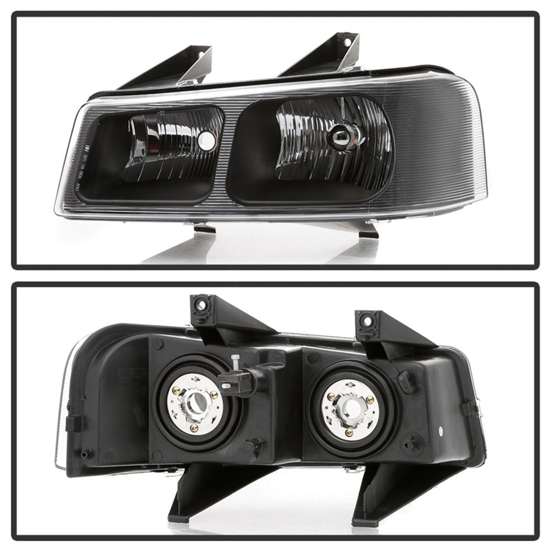 SPYDER xTune 03-17 Chevrolet Express 1500 OEM Style Headlights - Black (HD-JH-CEX03-OE-BK) 9042485 9042485 Photo - Unmounted