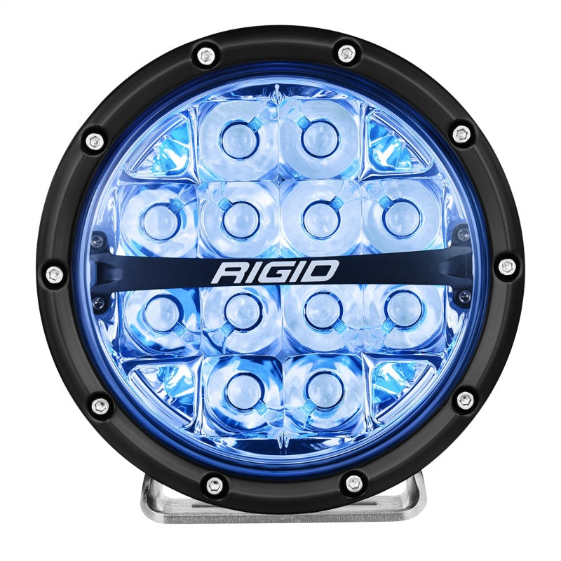 Rigid Industries 360-Series 6in LED Off-Road Spot Beam - RGBW (Pair) 36412 36412 Photo - Unmounted