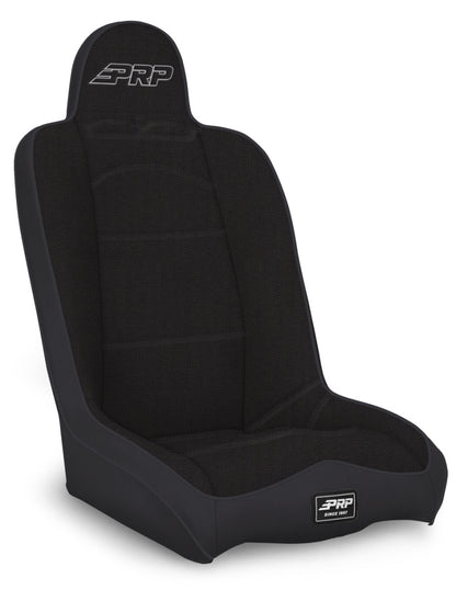 PRP Seats PRP Daily Driver High Back Suspension Seat (Two Neck Slots) - All Black A140110-50 A140110-50 Photo - Primary