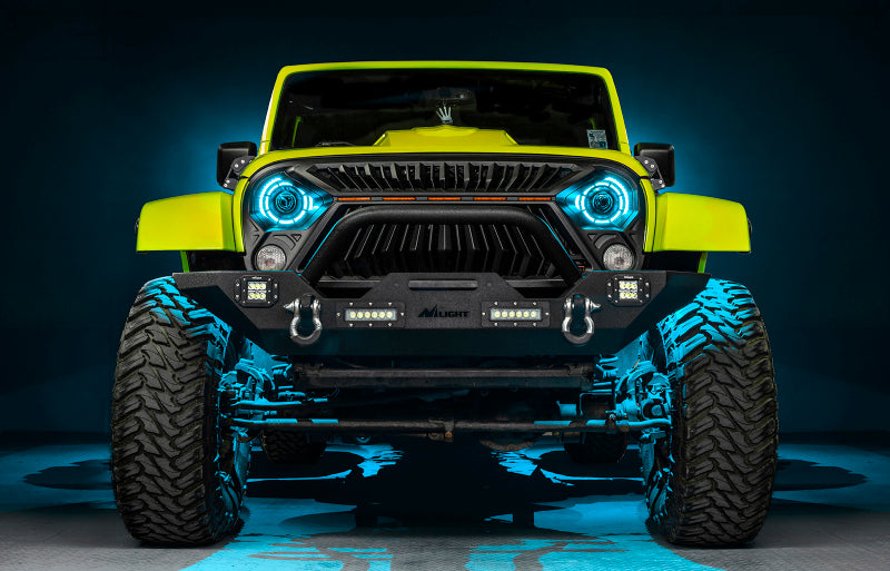ORACLE Lighting 07-18 Jeep Wrangler JK Oculus 7in. ColorSHIFT Bi-LED Projector Headlights 5876-330 5876-330 User 1