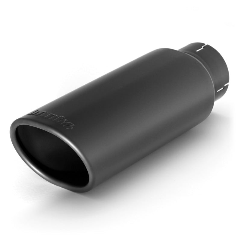 Banks Power Tailpipe Tip Kit - SS Obround Angle Cut - Black - 3 In Tube 52909 Photo - Primary