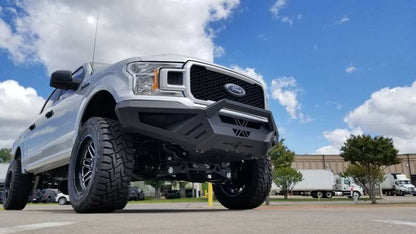 Road Armor 18-20 Ford F150 SPARTAN Front Bumper Bolt-On Pre-Runner Guard - Tex Blk 6181XFPRB 6181XFPRB Photo - Primary