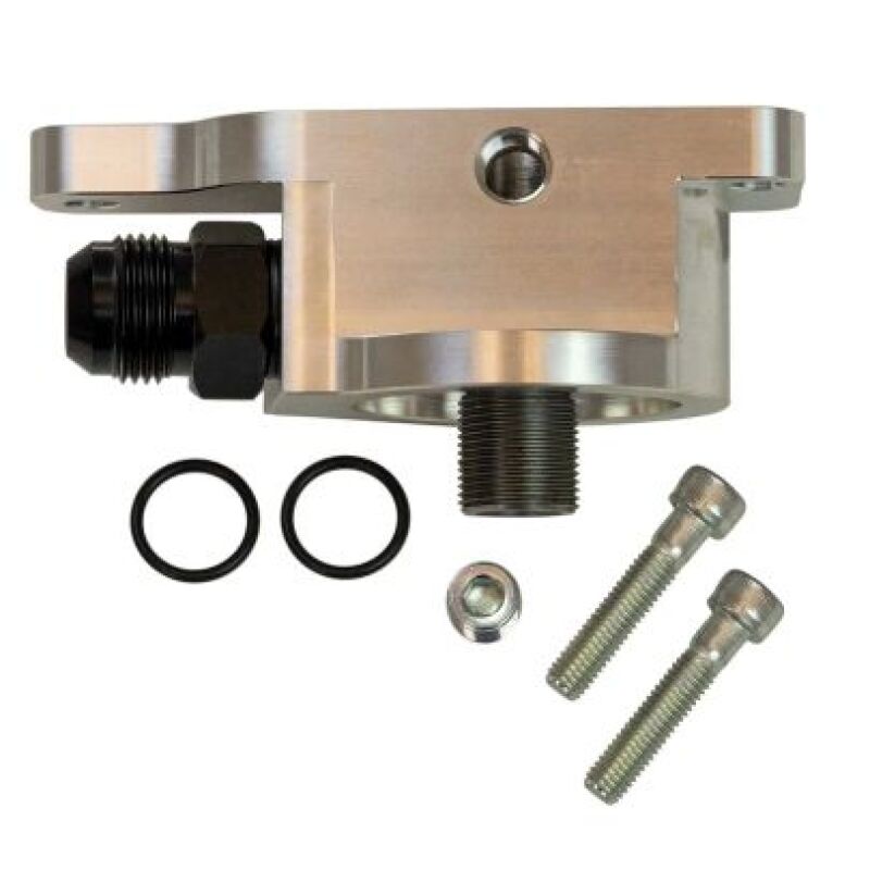 Moroso GM LS External Input Accumulator Inlet Inbound Rail Spin On Oil Filter Adapter 23716 23716 User 1