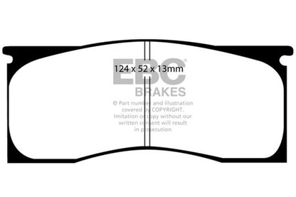 EBC Disc Brake Pad Set DP31157C Photo - Primary