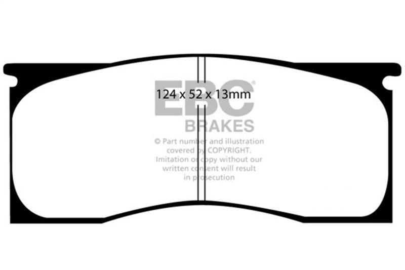 EBC Disc Brake Pad Set DP21157 Photo - Primary