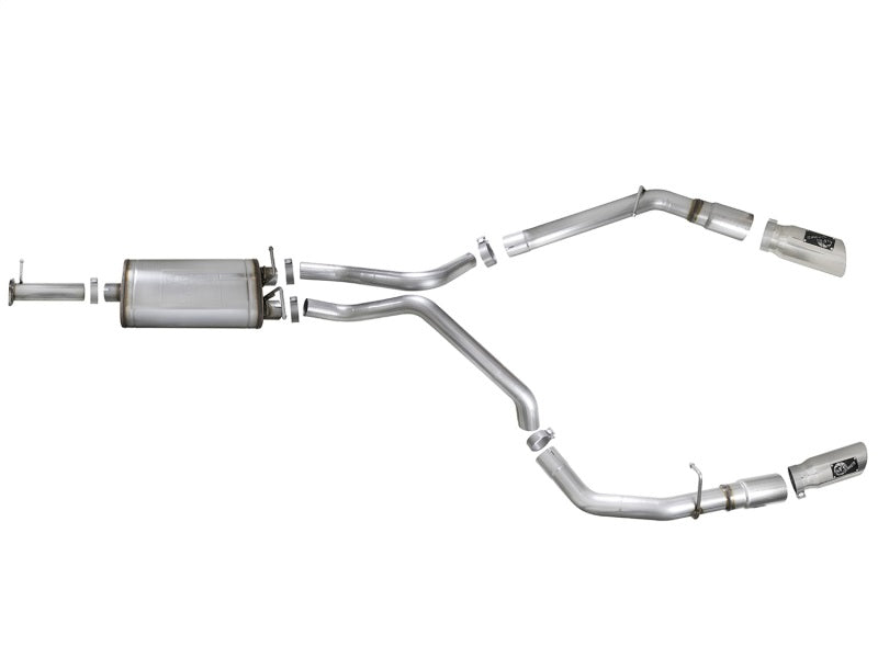 aFe MACH Force-Xp 3" 409 Stainless Steel Cat-Back Exhaust System 49-42059-P Photo - Unmounted