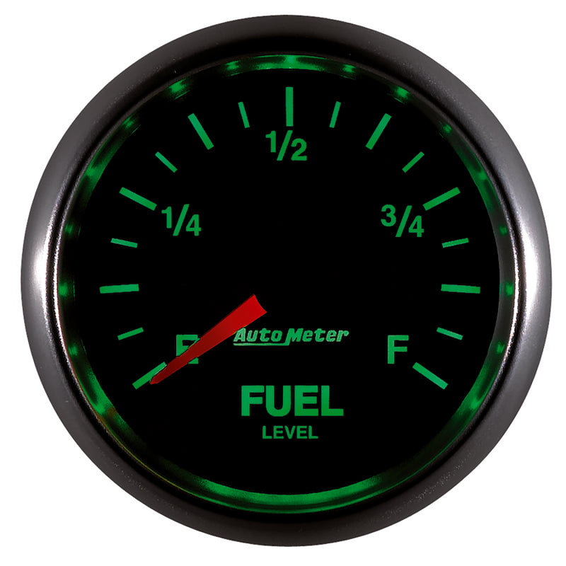 AutoMeter GS 2 1/16in. 0-280 Ohms Fuel Level Gauge - Stepper Motor 3810 3810 User 4