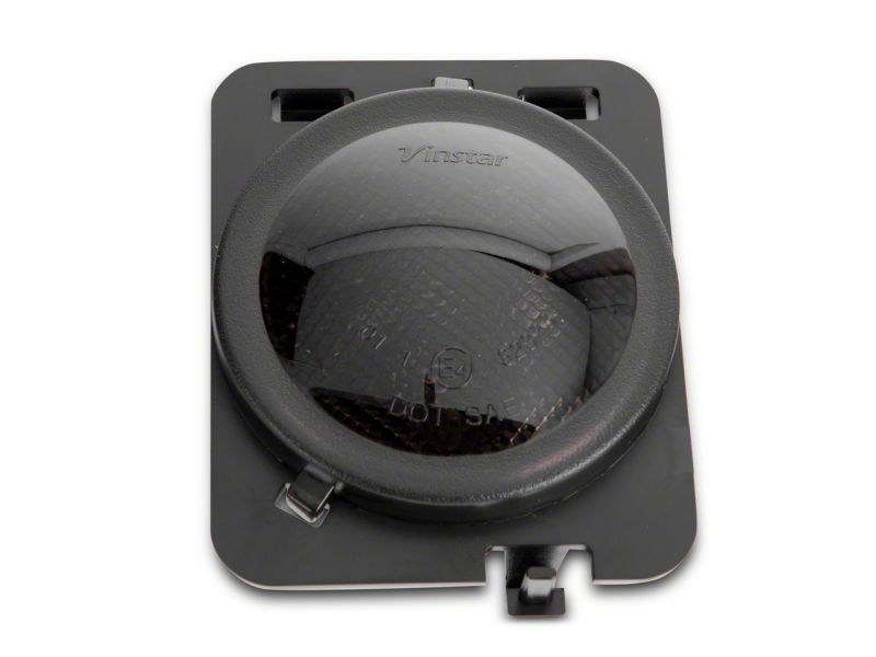 Raxiom 07-18 Jeep Wrangler JK Axial Series Whiite LED Side Marker Lights- Smoked J163060 J163060 Photo - Close Up